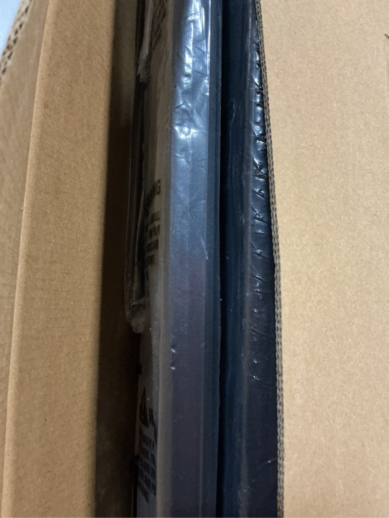 Condition photo showing New/Like New for Heavy Duty Slide-in Folding A Frame Sign Sidewalk Sign 24x 36 Inch Sandwich Board Steel Metal Double-Side Pavement sign Corrugated Plastic Poster (24x36 inch(Frame only))