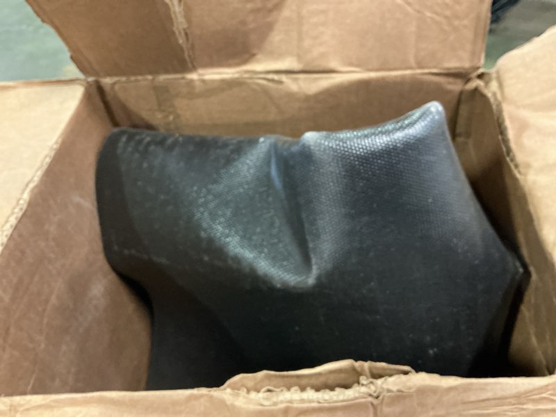 Condition photo showing As Is for Large Indoor Outdoor Door Mat, 2' x 6' Heavy Duty Commercial Floor Mat Inside Outside Entrance, Rubber Border Doormats for Entryway, High Traffic Area, Waterproof, Low-Profile, Easy to Clean 6' Length x 2' Width