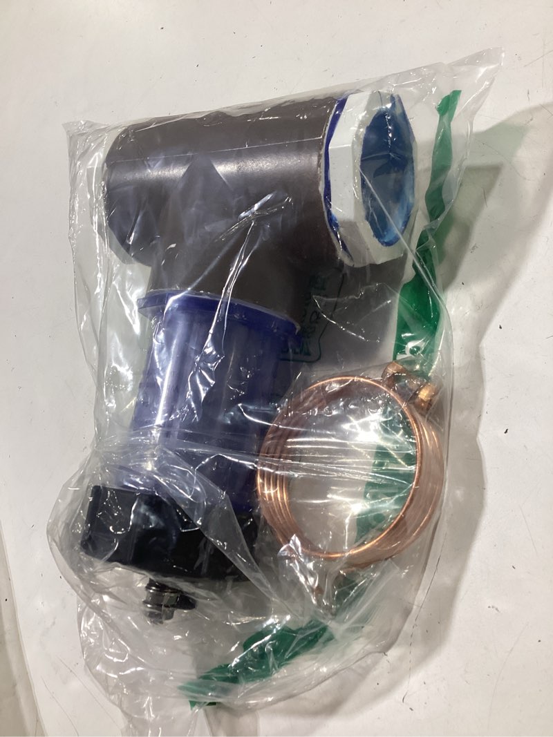 Condition photo showing As Is for 104-d pool inline zinc anode replacement 2'' for saltwater pools – anti-corrosion sacrificial anode with copper wire (fits 104d/104-d, protects metal parts)