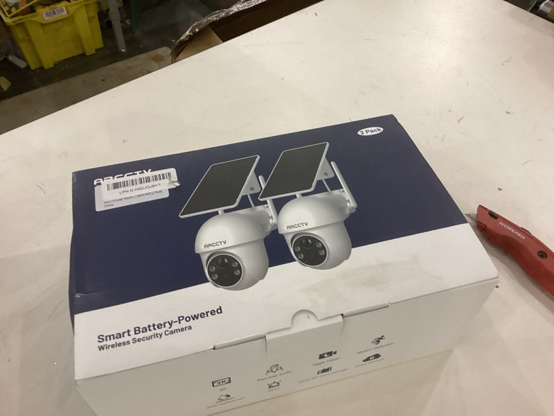 SMART BATTERY POWERED WIRELESS SECURITY CAMERA 