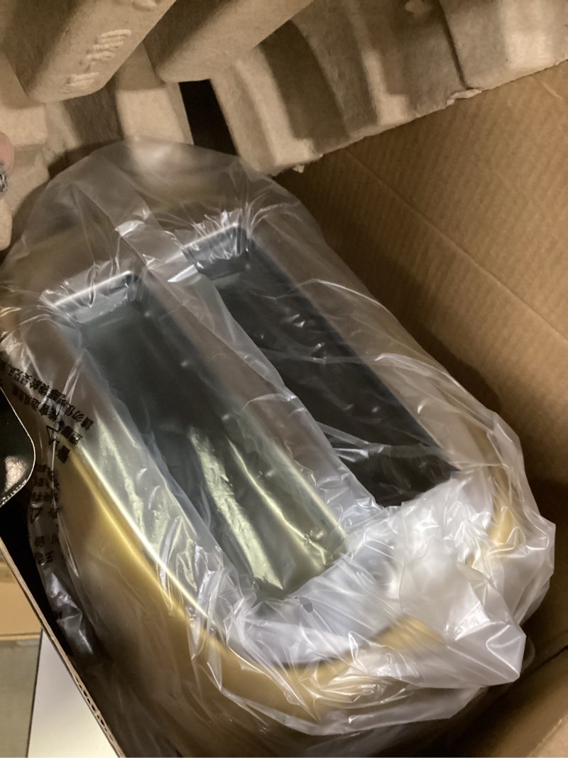 Condition photo showing Good Condition for Gold 2 Slice Toaster, Wide Slot Stainless Steel, 6 Shade Settings, Bagel, Defrost & Cancel Functions, Removable Crumb Tray, Different Toast Sizes, Cord Wrap, 825w