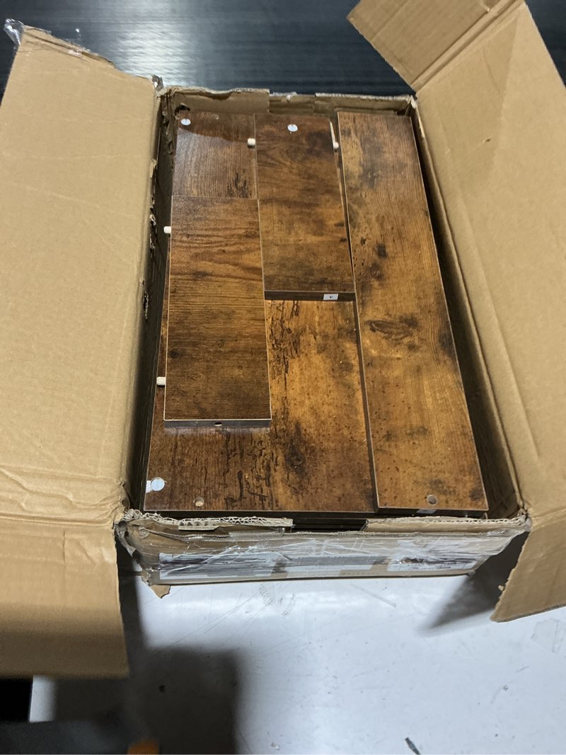 Condition photo showing Good Condition for As is TigerDad Mobile Printer Stand with Storage Drawer, Utility Carts with Wheels, File Cabinet Workspace Desk Organizer Shelf for Home Office