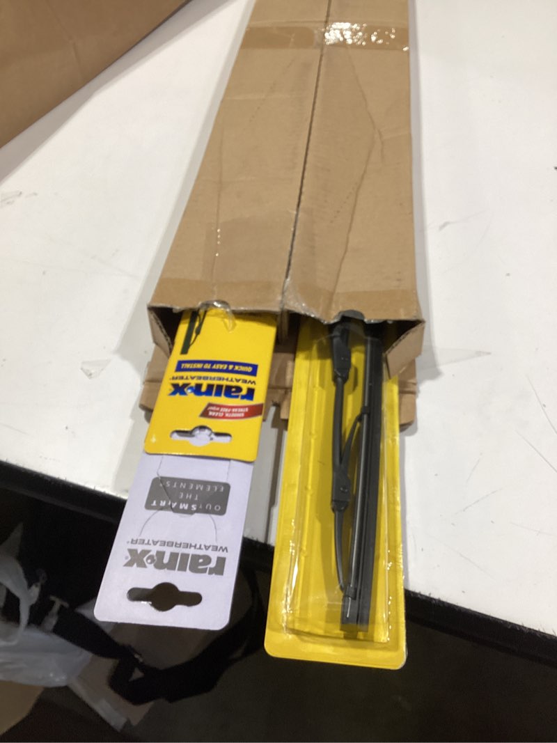 Condition photo showing Good Condition for rain-x 820248 weatherbeater wiper blades, 26" and 17" windshield wipers (pack of 2), automotive replacement windshield wiper blades that meet or exceed oem quality and durability standards 26" and 17" pack of 2