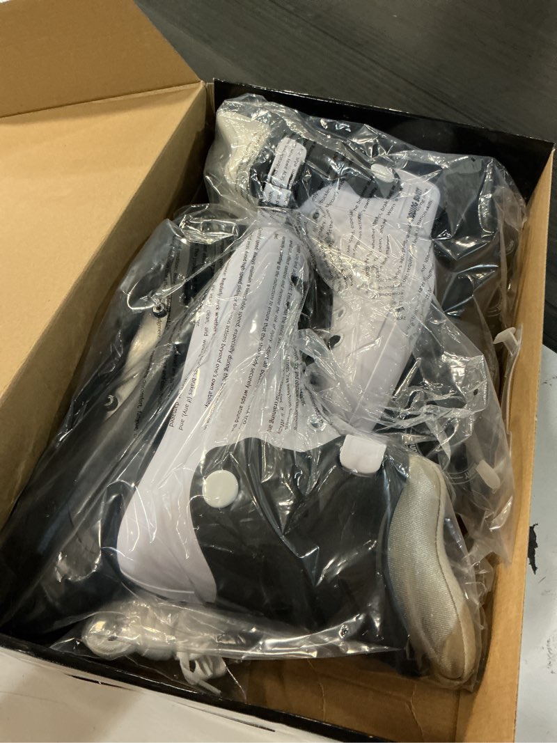 Condition photo showing New/Like New for inline skates for women girls - adult inline skates for outdoor and indoor, with durable outer shell and ankle support, abec-7 bearings, solid and comfortable black / white us women 8