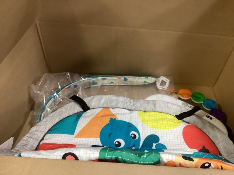 Condition photo showing Good Condition for Baby Einstein 4-in-1 Kickin' Tunes Music and Language Play Gym and Piano Tummy Time Activity Mat Kickin Tunes 4-in-1 Mat