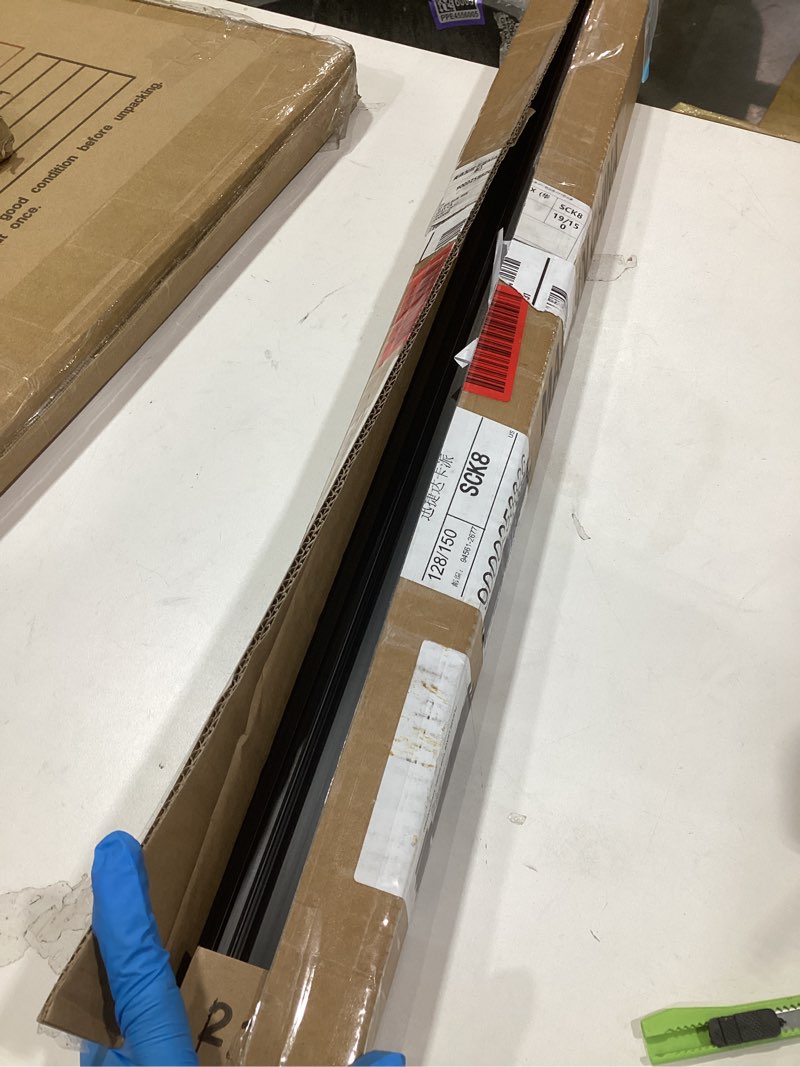 Condition photo showing Good Condition for 2 Pcs 36 Inch Double Bubble Kerf Door Sweep Kit, 1-3/4" Wide Vinyl Concealed Kerf Weather Strip, Door Bottom Seal Strip Replacement to Block Dust Noise Reduction