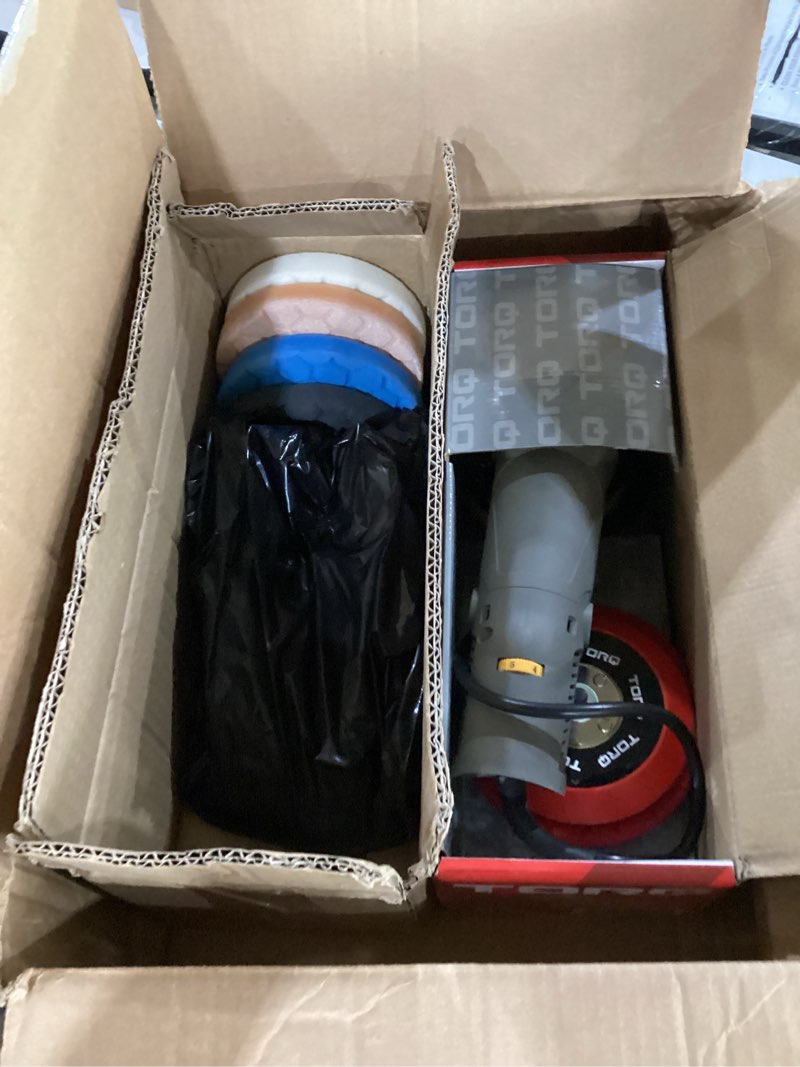 Condition photo showing Good Condition for buf503 torqx random orbital polisher with pads