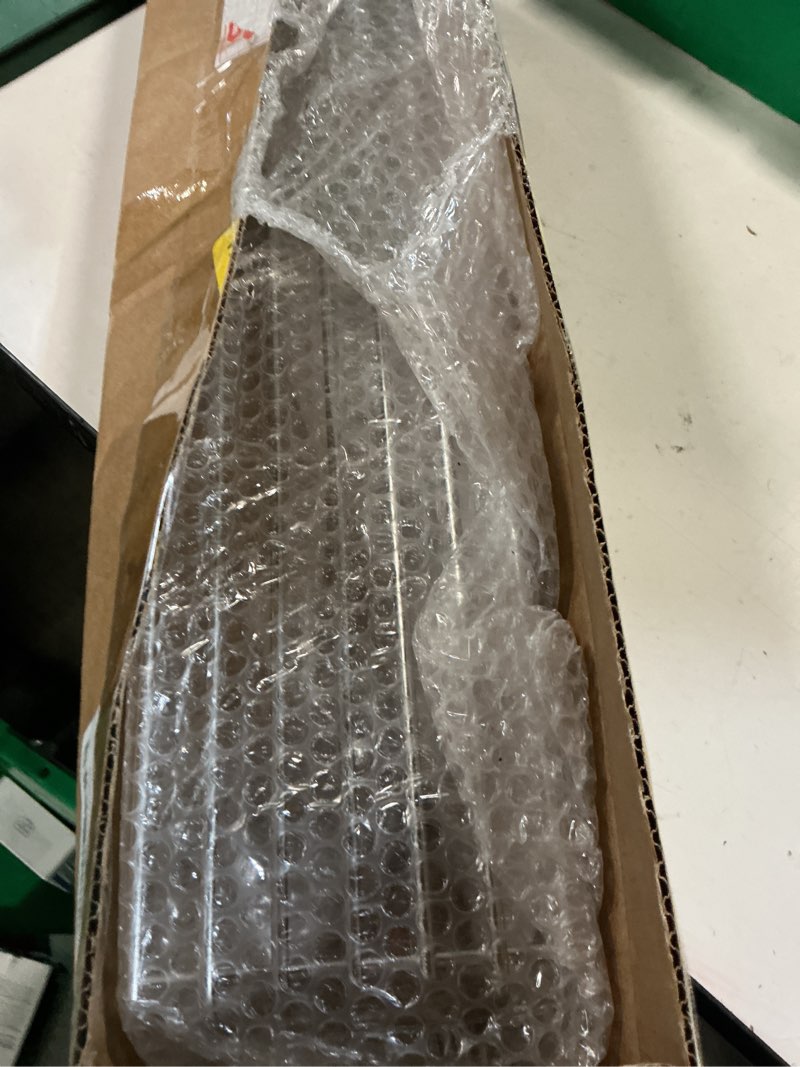 Condition photo showing New/Like New for qulimetal stainless steel warming rack for weber spirit 200 & spirit ii 200 series, compatible with e/s-210, e/s-220 (2013-2017) & gs4 spirit ii models, replaces weber 67026 21.5 inch stainless steel