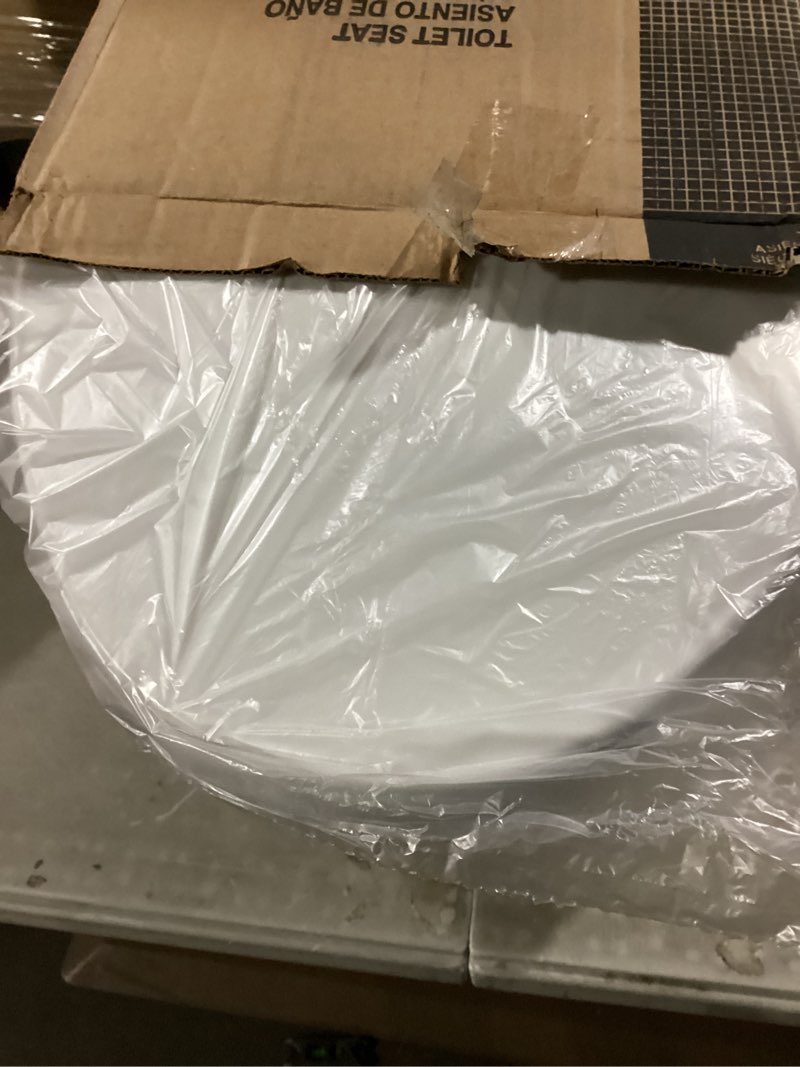 Condition photo showing Good Condition for BEMIS 170 000 Toilet Seat, ELONGATED, Plastic, White
