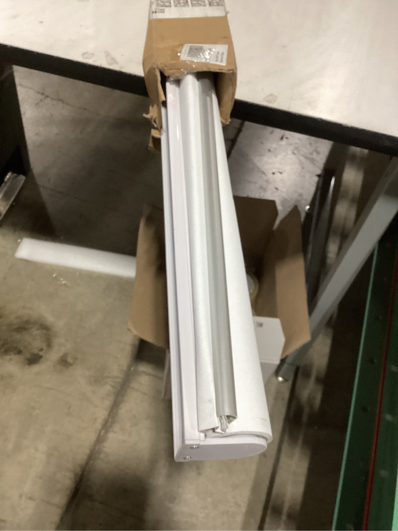 Condition photo showing New/Like New for GENIMO 100% Blackout Roller Window Shades, Window Blinds Cordless with Thermal Insulated, UV Protection Fabric, Mini French Door Blinds for Home, Office, Bedroom, Easy to Install, Brown, 58" W X 72" H A.brown | 100% Blackout 58"W x 72"H