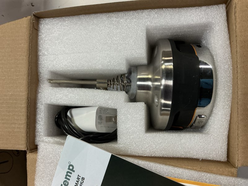 Condition photo showing Good Condition for protemp s1 patented smart grill gauge thermometer hub wi-fi and bluetooth for weber big green egg grills smoker offset upgrade replacement accessories (bge version, suitable for big green egg)