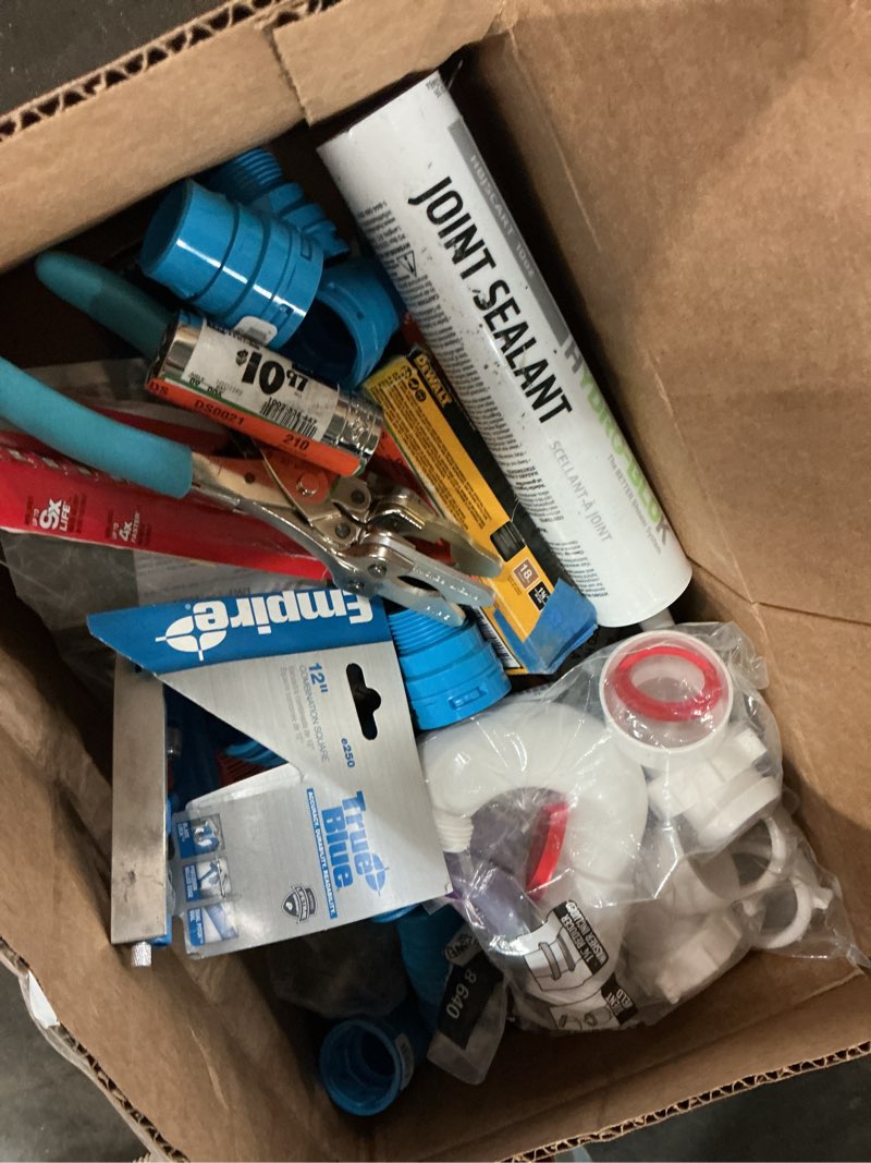 Condition photo showing As Is for assorted home items 