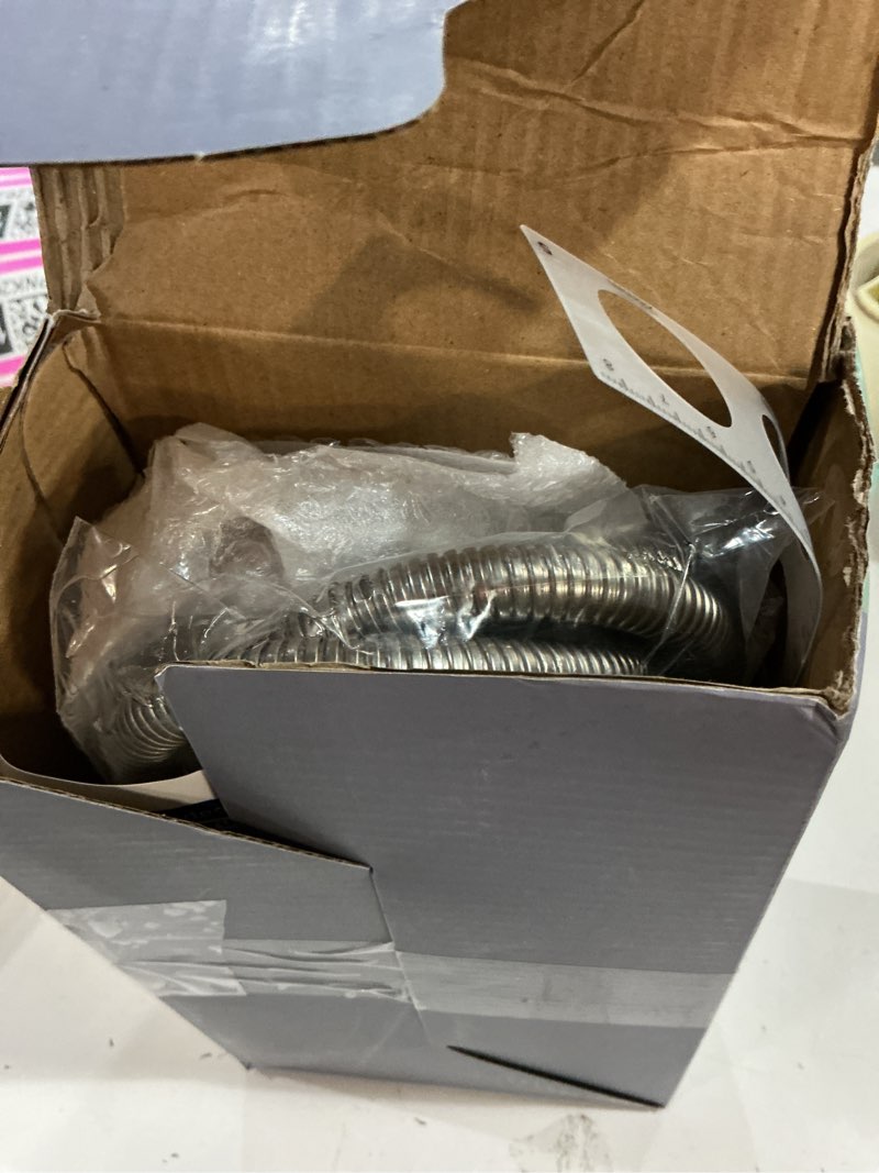 Condition photo showing New/Like New for KLLEYNA Shower Head Hose Attachment for Sink/Tub Faucet - ON/OFF Jets Sprayer for Dog Wash/Bathtub Cleaning/Baby Bath/Hair Rinse, Tap Extender Water Nozzle for Bathroom Kitchen Utility Garden Basement