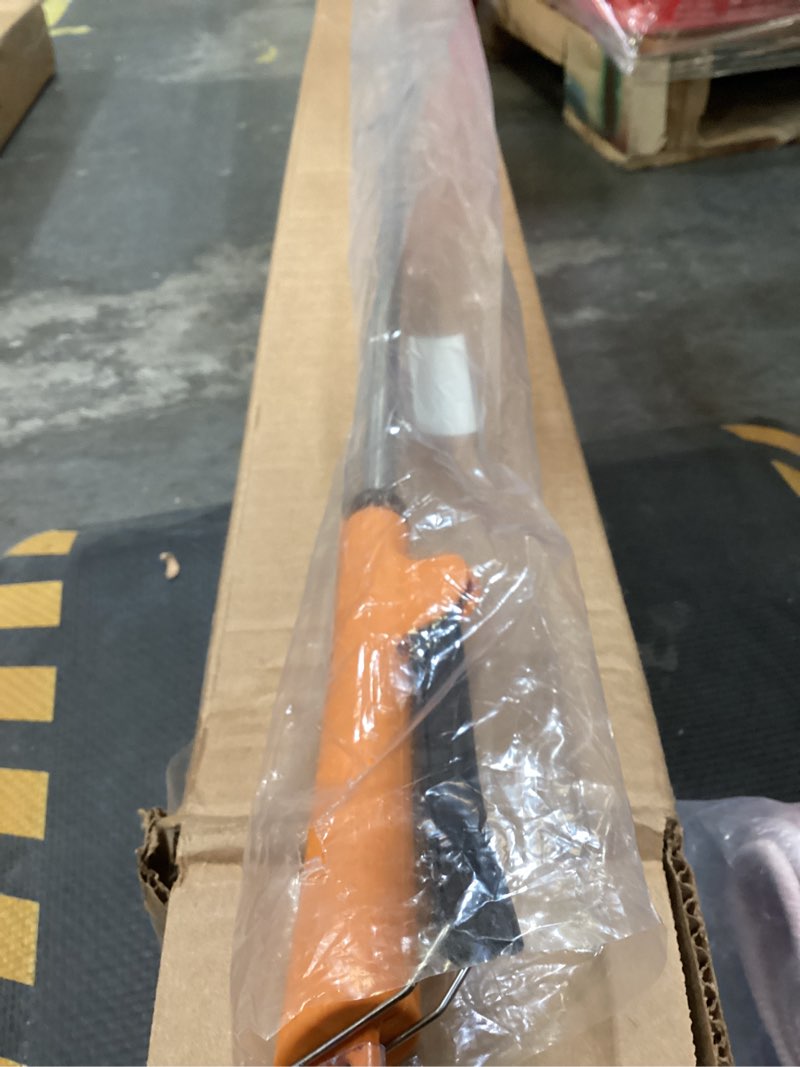 Condition photo showing Good Condition for fth all stainless steel grabber reacher pickup tool heavy duty trash picker log bbq fireplace pits snake tongs plogging tool 48 inch