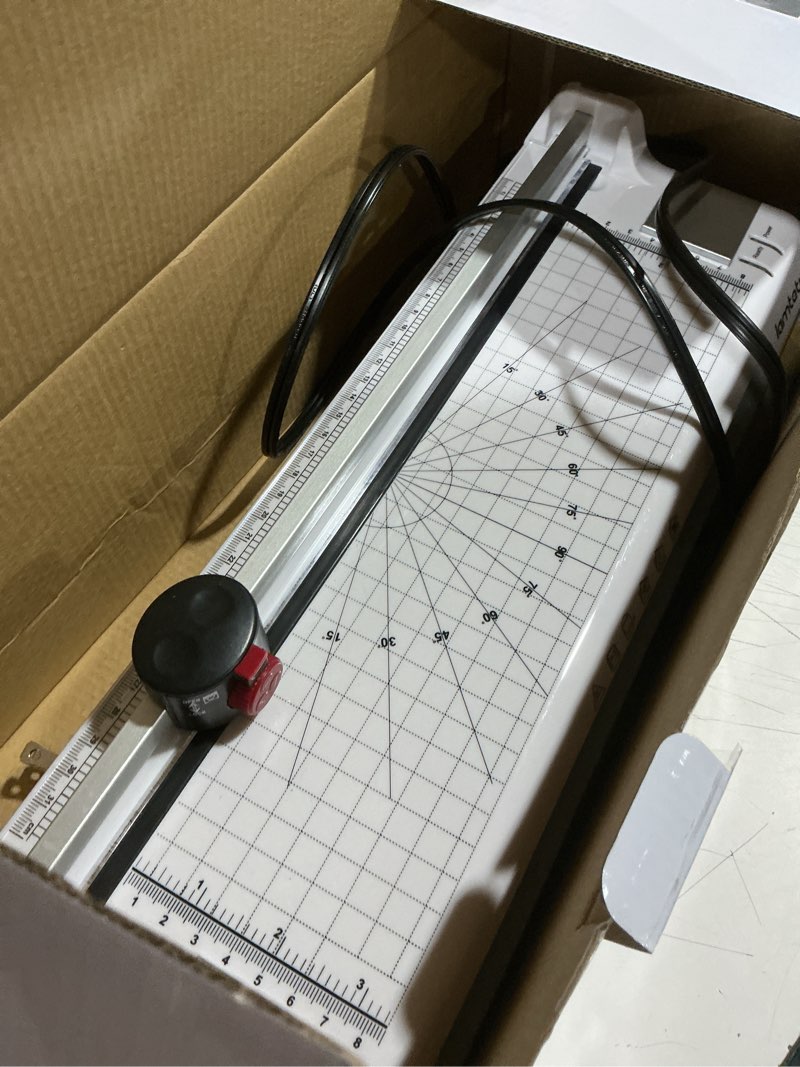 Condition photo showing As Is for laminator machine 11x17 with 70letter size laminating sheets for a3/a4,13inch wide thermal hot&cold 2roller lamination laminated 3-5mil for office home school teacher,with paper cutter,corner rounder a3 laminator+70sheets(white)