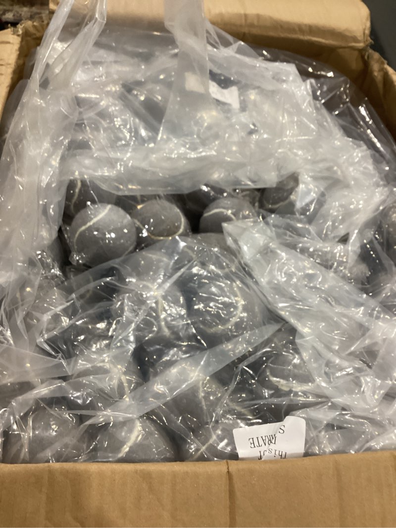 Condition photo showing Good Condition for macarrie 220 pcs precut tennis balls bulk 2.5 inch chairs leg floor protector grey heavy duty long lasting glide coverings non slip for classroom furniture legs protection