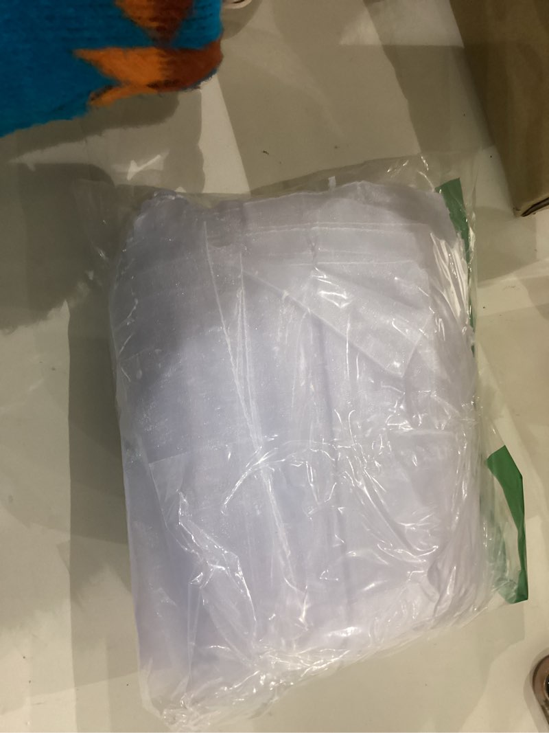 Condition photo showing Good Condition for Premium White Organza Bags 6x9 inches Mesh Organza Favor Bag Drawstring, Gift Bags for Christmas Favor Party Wedding, Sheer Gift Bag White