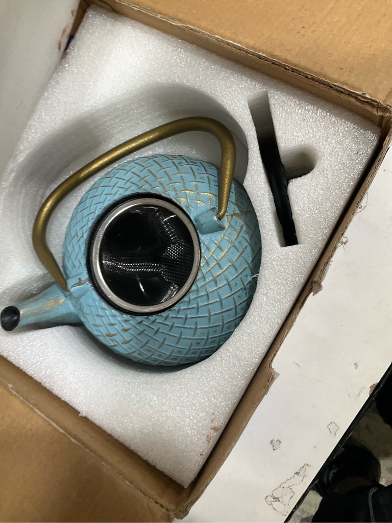 Condition photo showing As Is for tea kettle