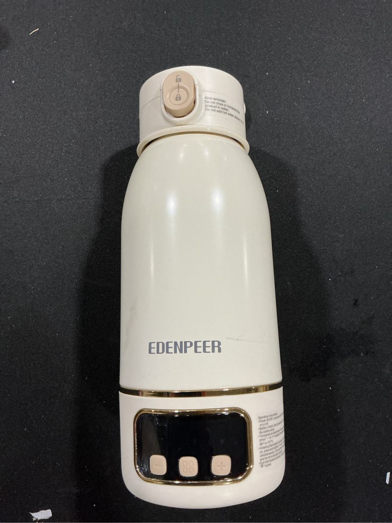 Condition photo showing As Is for Portable Bottle Warmer for Travel, 17 OZ Formula Warmer On The Go, Milk Warmer with Precise Temperature Control for Breastmilk Water, with Fast Heating & Long Battery Life