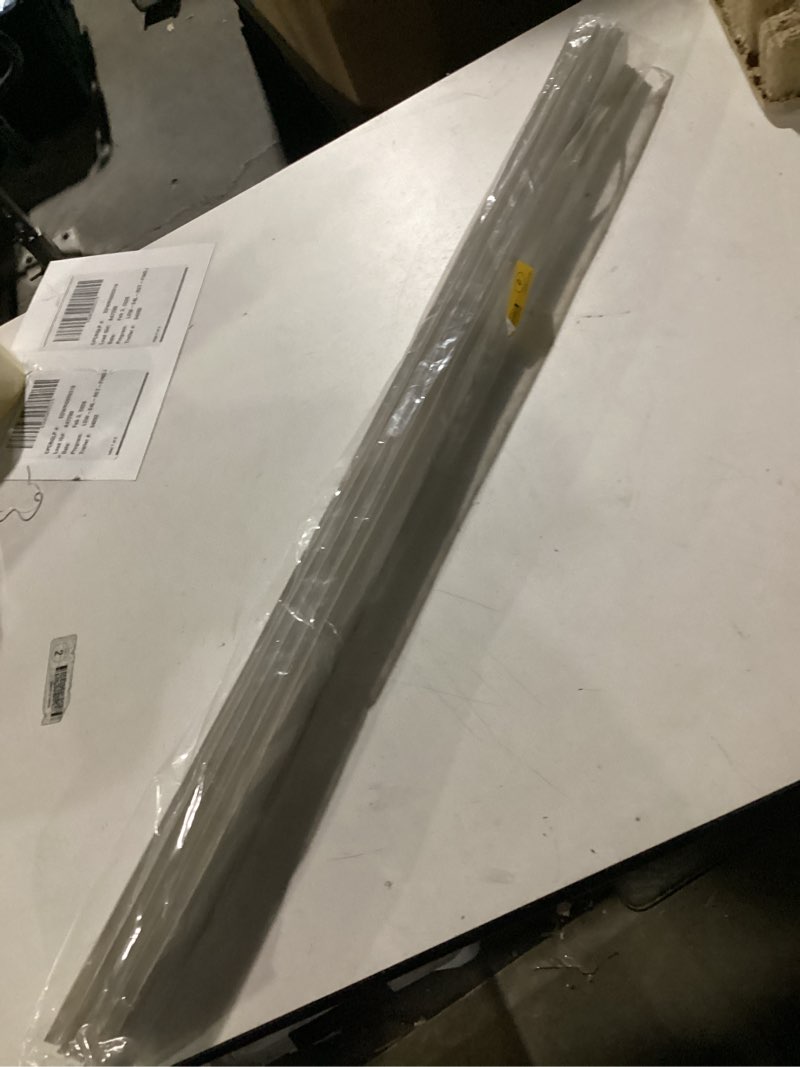 Condition photo showing As Is for M-D 36-in White Door Sweep (Install with Screws)
