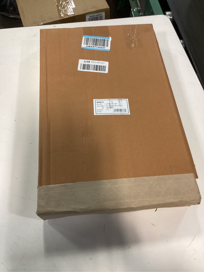 Condition photo showing Good Condition for G.E.T. SSTPD-1612-MP Heavy-Duty Metal Serving/Ottoman Tray with Handles, 16" x 12", Mirror Polished Steel 16" x 12" x 0.5" Mirror Polished Steel