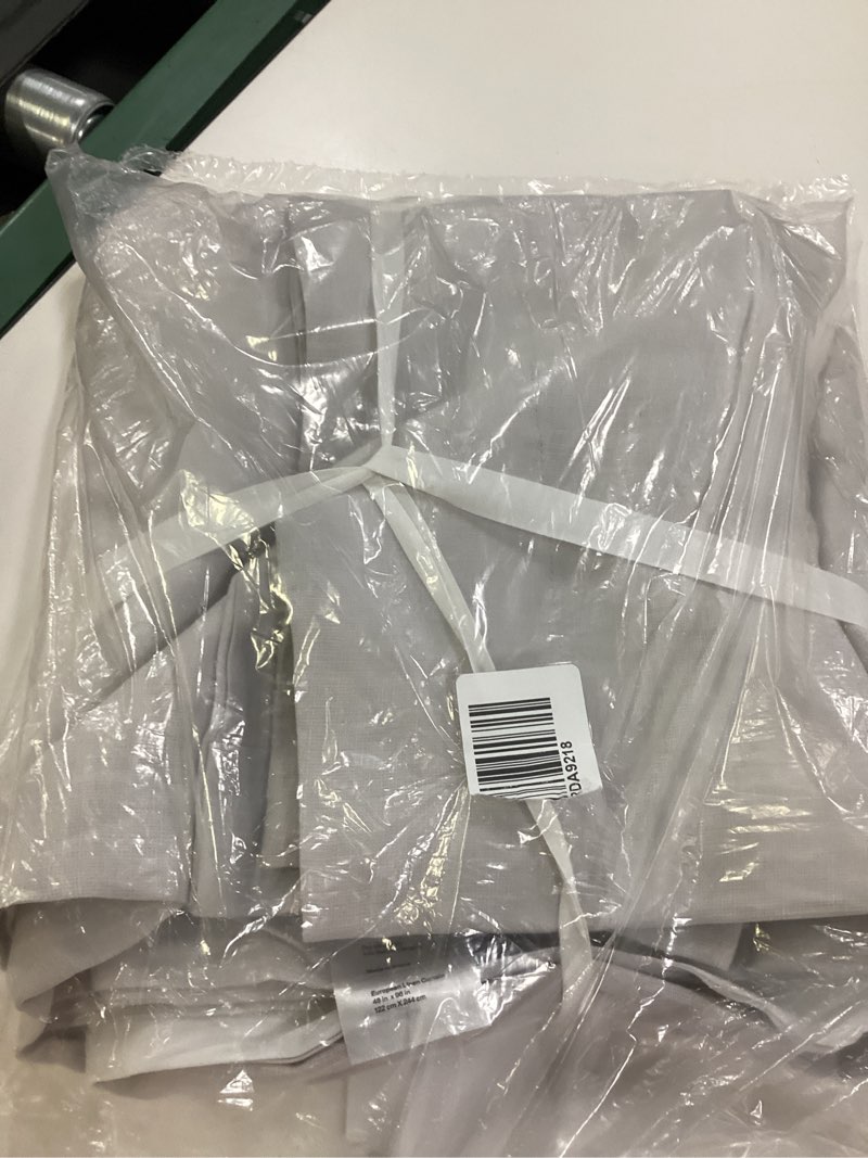 Condition photo showing Good Condition for european linen curtain, 48x96, cloud 1 panel