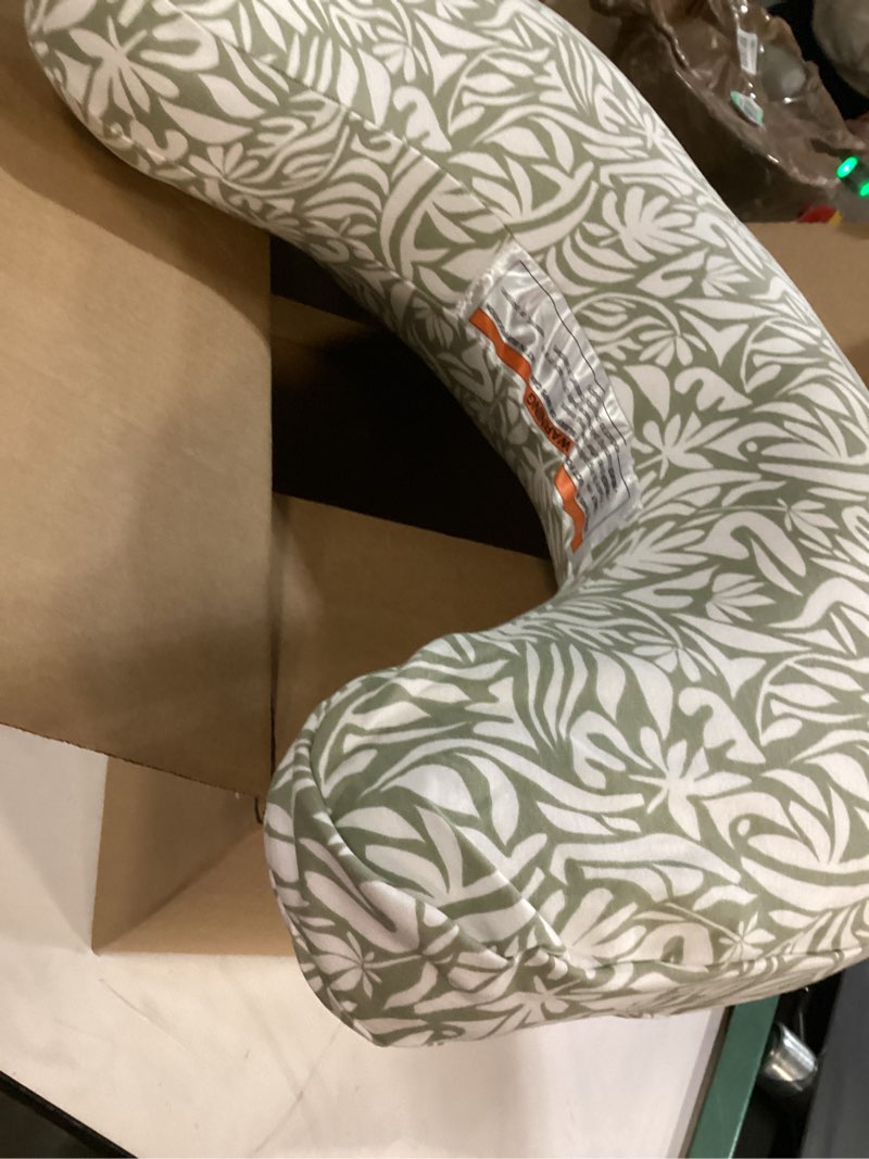 new boppy nursing pillow with organic cover