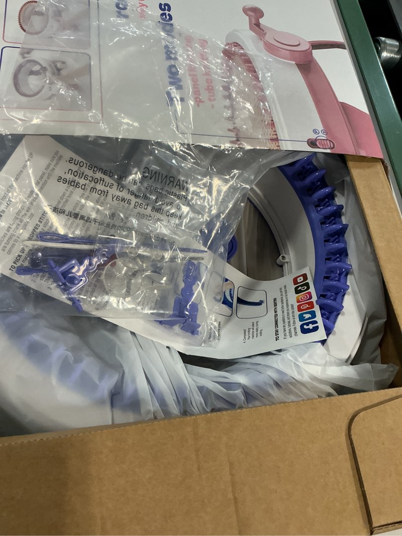 Condition photo showing Good Condition for Knitting Machine,SENTRO 48 Needles Knitting Machines with Row Counter, Smart Weaving Round Loom,Double Knit Loom Machine Kit,DIY Knit Scarf Hat Sock