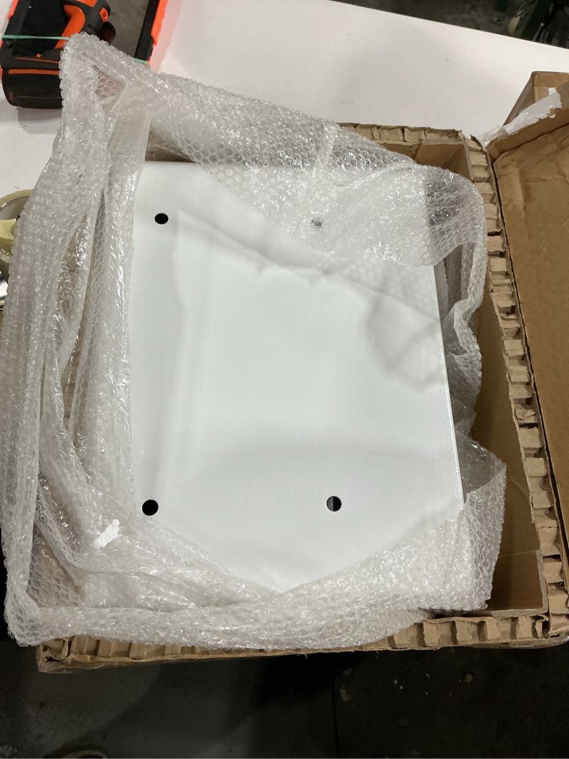 Condition photo showing As Is for tigerking biometric fingerprint home safe, 1.2 cubic feet digital security safe lock box, quick-access small safes for cash, jewelry, document, white fed-white