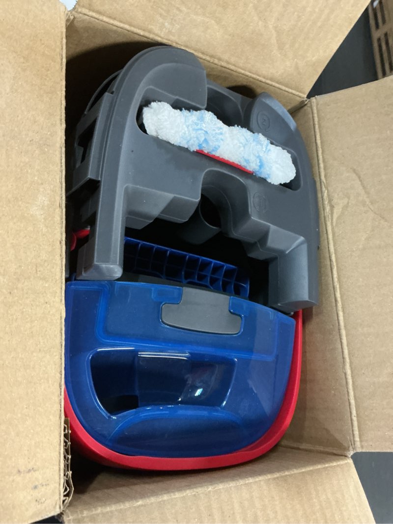 Condition photo showing Good Condition for O-Cedar H2prO Flat Mop System | Quick Cleaning Tool | Clean with Clean Water | Machine Washable Reusable Microfiber Mop Pad | Safe on Wood Floors, Vinyl, Tile, Baseboards, Walls