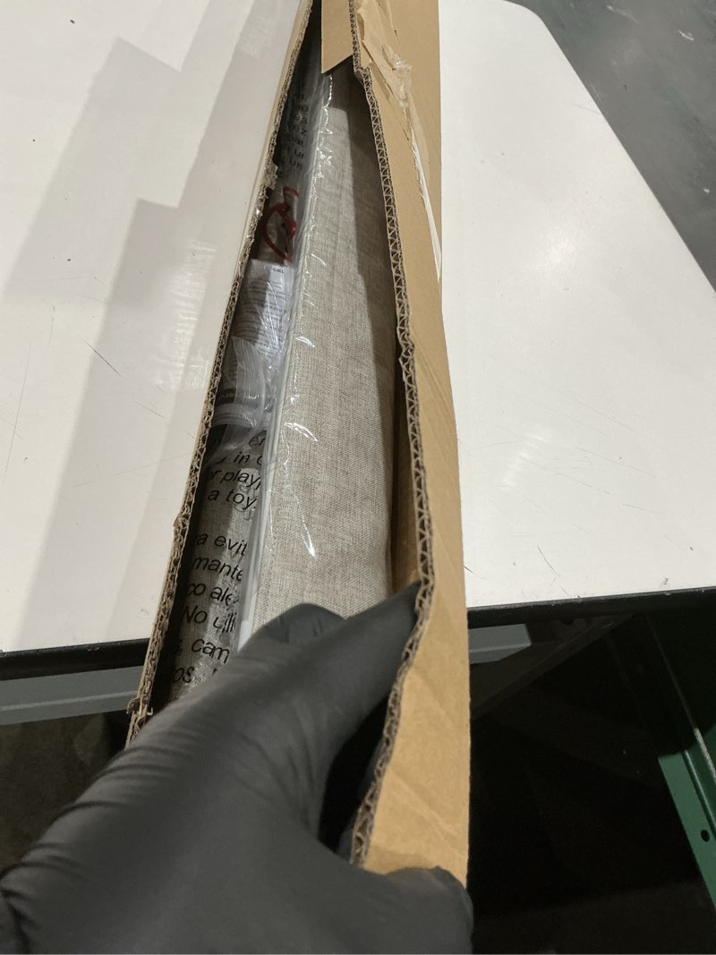 Condition photo showing Good Condition for lazblinds no drill roman shades for windows, cordless blackout window shades with uv protection, polyester fabric for bedroom & living room, 33" w x 64" h, beige blackout - faux linen - beige 33"w x 64"h