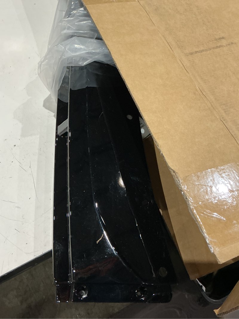 Condition photo showing Good Condition for front lip compatible with bmw (2015-2017) x3 f25 lci (2015-2018) x4 f26 m-sport model abs gloss black bumper air splitter gloss black f25 f26 lci