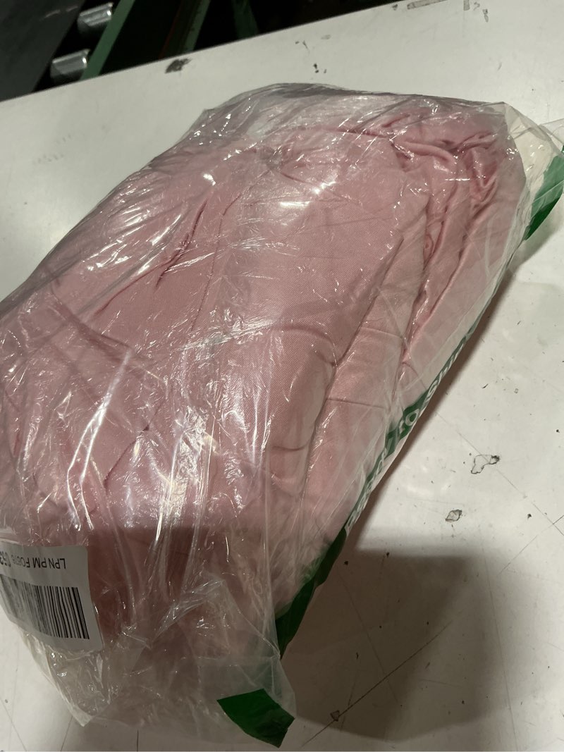 Condition photo showing New/Like New for smiry 2 pack spandex open back tablecloth,elastic fitted stretch tablecloth for 6ft rectangle tables,waterproof washable table cover skirt for wedding, banquet & parties (pink, 72lx30wx30h inch) 72" x 30" (rectangular) pink 2