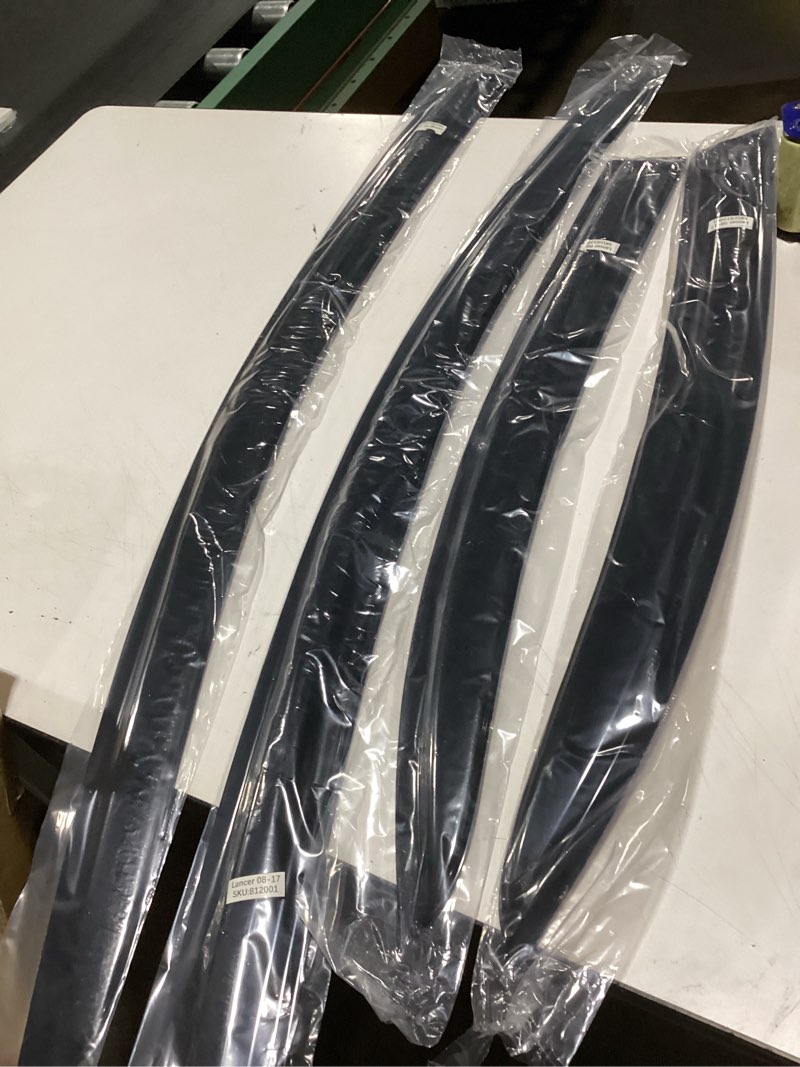 Condition photo showing Good Condition for DNA MOTORING Set of 4 Tape-On Window Rain Guards for 02-06 Ford Focus 4/5DR Smoke Tint Window Visor Shade/Sun Wind/RAIN Deflector, WVS-T2-0146