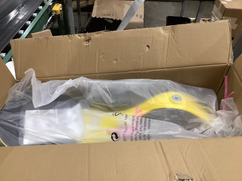 Condition photo showing As Is for Wiggle Car - Ride on Toy for Ages 3 and Up - Toddler Ride on Toys with no Batteries, Gears or Pedals Just Twist, Wiggle, and Go by Lil’ Rider (Yellow)