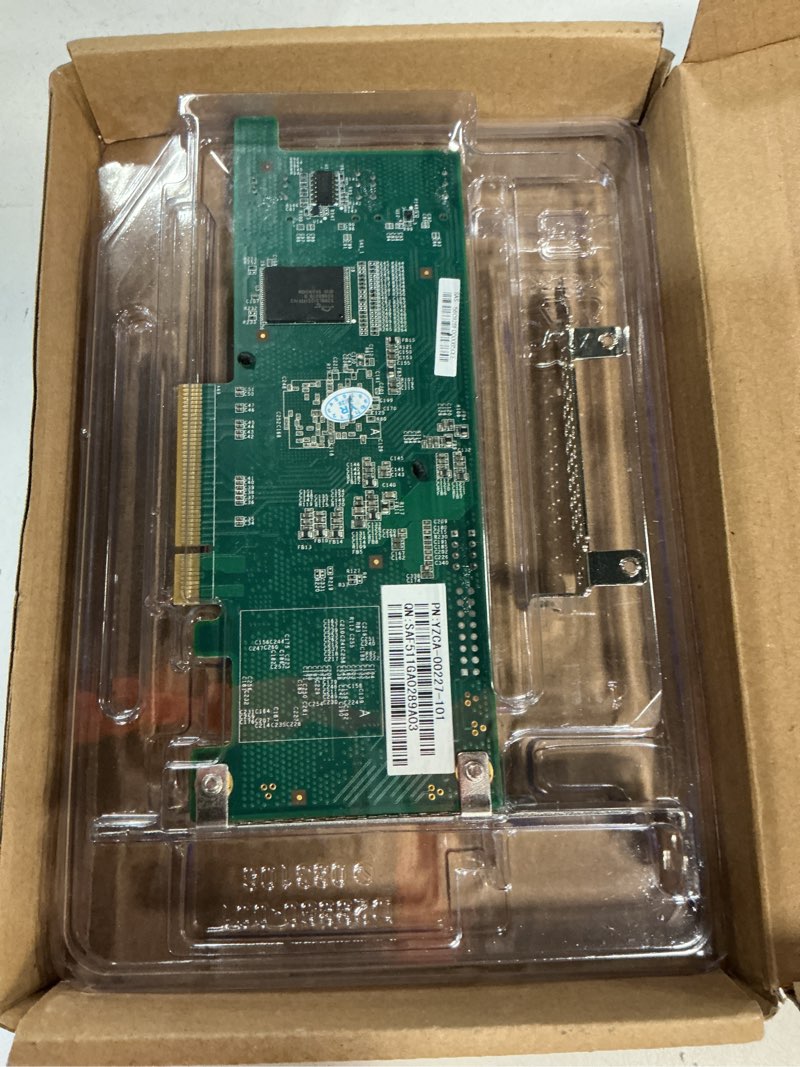 Condition photo showing New/Like New for lsi 9207-8i controller hba card, lsi 2308 sata sas host bus adapter. 2 * sff-8087 internal 6gbps, pci-e 3.0 x8. it mode firmware. non raid.