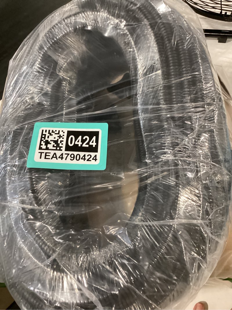 Condition photo showing New/Like New for 120 ft wire loom 3/8 inch, split wire loom tubing wire conduit, wire protector tubing – black 3/8" x 120ft-black