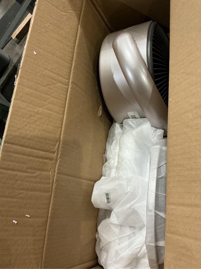 Condition photo showing Good Condition for dreo smart fans for bedroom, 120° +120° omni-directional oscillating fan, 100ft quiet pedestal fan with rgb light, 9 speeds, 6 modes, 20db, 8h timer, wi-fi/voice, 37-42" floor fans, starlight