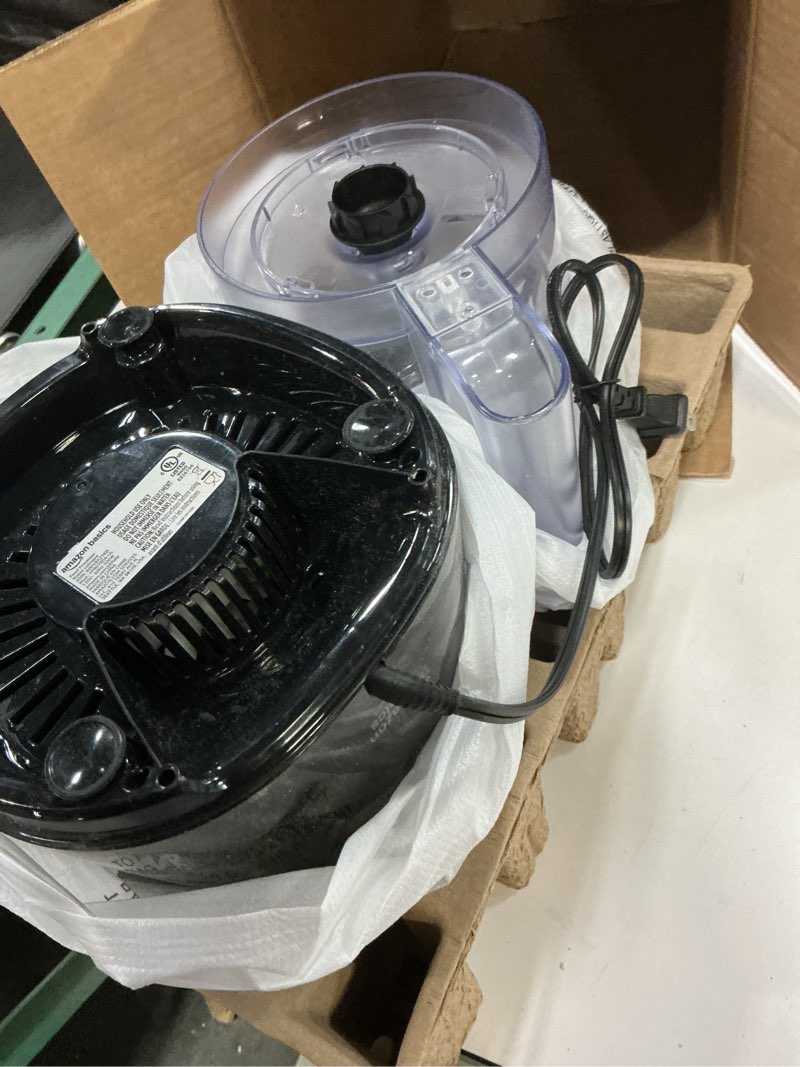 Condition photo showing Good Condition for Amazon Basics Food Processor and Vegetable Chopper, 10 Cup Bowl, 2-Speed, 500 Watt Motor, Black