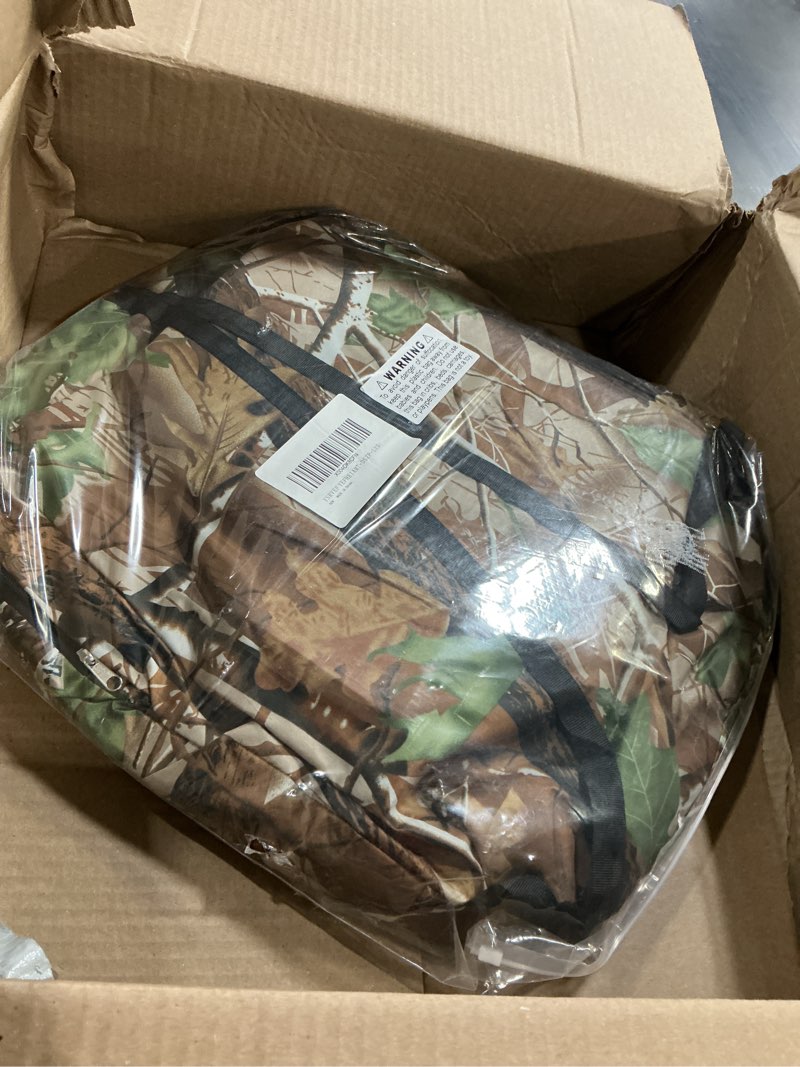 Condition photo showing Good Condition for portable toilet kit, camping toilet with pop-up privacy tent and poo gel toilet bags, washable portable outdoor showers changing rooms black toilet and camouflage tent with light
