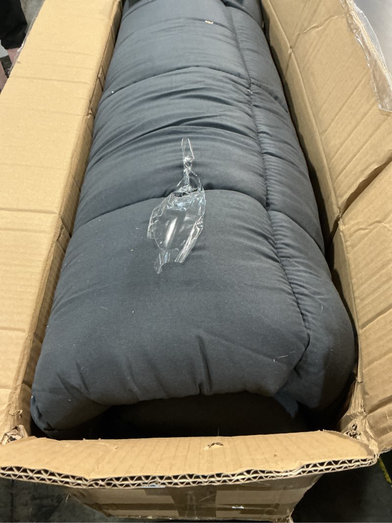Condition photo showing Good Condition for ultra soft queen size mattress topper - viscose made from bamboo pillow top mattress pad for back pain relief - naturally cooling for hot sleepers, dark gray dark gray queen