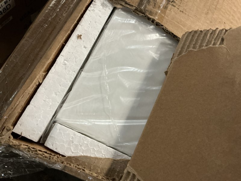Condition photo showing Good Condition for 30 in. x 80 in. x 1-3/8 in. shaker white primed 2-panel solid core wood interior slab door