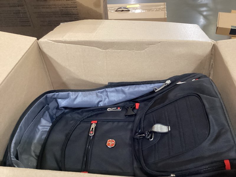 Condition photo showing Good Condition for star cloud 21x14x9 rolling backpack with wheels - water-resistant, 17.3" laptop compartment, ideal carry-on for overnight travel, college, work - wheeled business backpack for adults large (21 x 14 x 9 inch, 45l) black