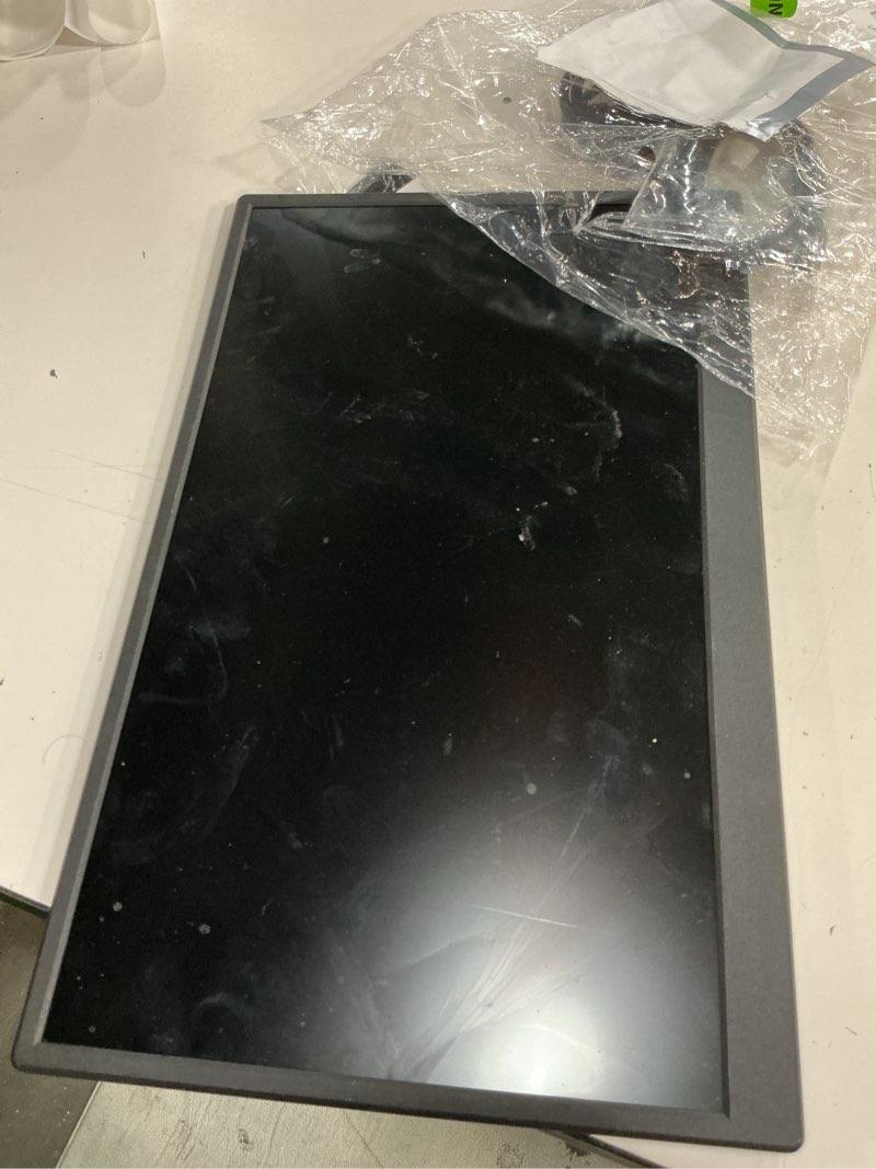 Condition photo showing As Is for portable monitor 15.6 inch 1080p fhd usb-c hdmi ultra-slim travel monitor with kickstand & speakers, ips gaming display screen extender for laptop pc mac phone ps xbox switch