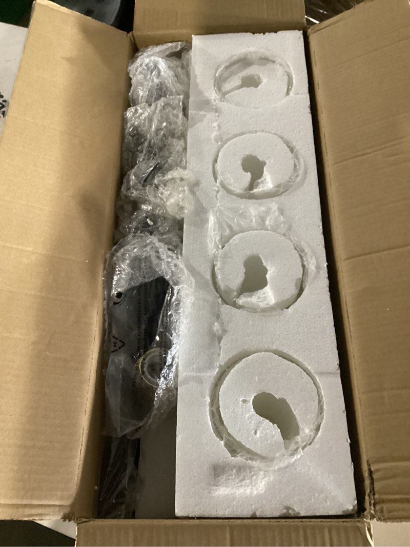 Condition photo showing New/Like New for bathroom light fixtures, matte black and gold 2-light bathroom lights over mirror with clear glass shade,wall sconces for bathroom black&gold 2-light