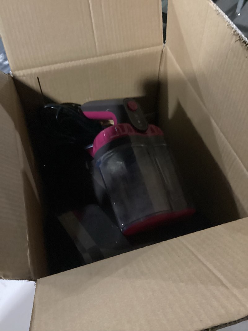 Condition photo showing As Is for Mattress Vacuum Cleaner, 17Kpa 650W Bed Vacuum Cleaner, 273nm UV-C Light & Ultrasonic 145°F Heating, 80000 RPM/Min Brushroll Rotation, Wide Suction Port for Pillows Cribs Sofa, Black Corded