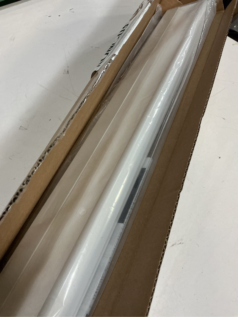 Condition photo showing New/Like New for LazBlinds Cordless Cellular Shades for French Doors, No Drill French Door Blinds for Privacy, Light Filtering Honeycomb Shades for Front Door Patio Sliding Glass Door, 1 Pack, 26" W x 78" H, White White-light Filtering 26"W x 78"H