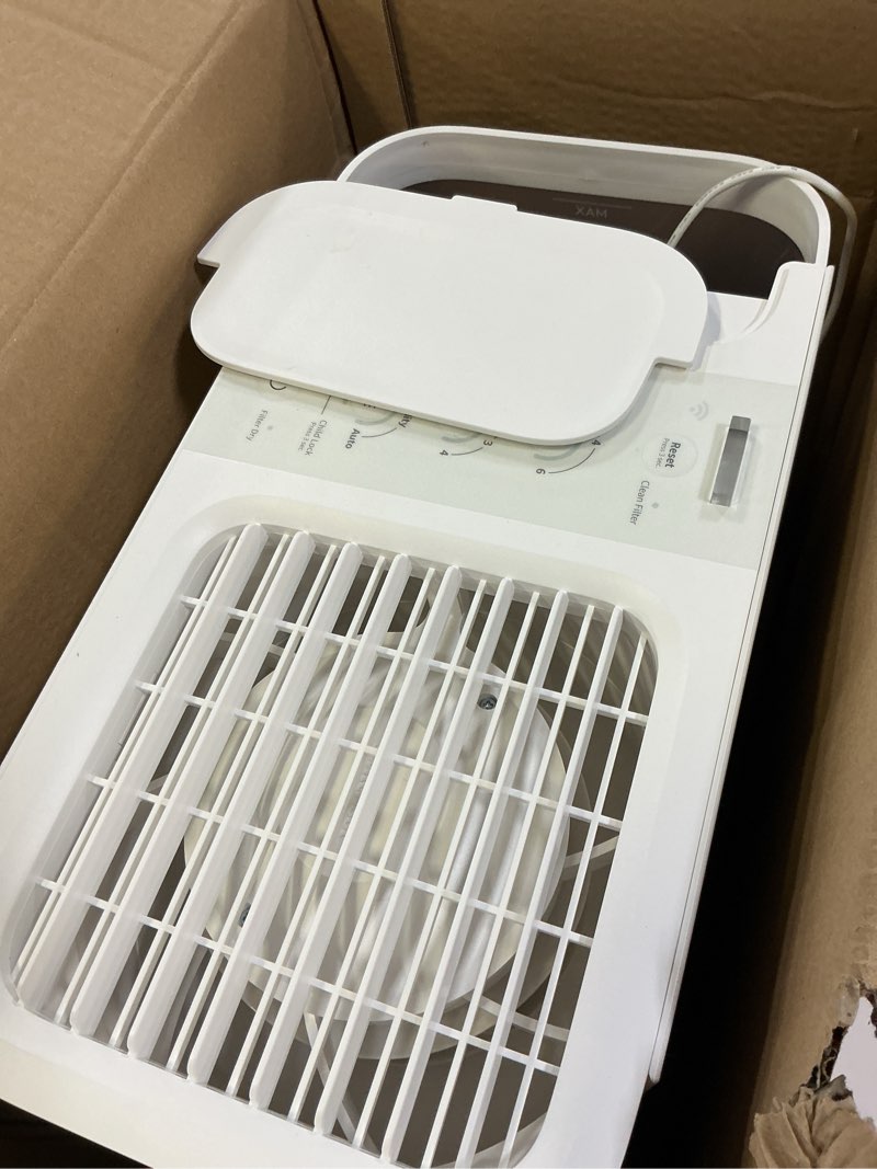 Condition photo showing As Is for SwitchBot Evaporative Humidifier for Bedroom 4.5L, 750ml/h, No Mist, No White Dust, Tap Water Fillable, Top Fill, Washable Filter, for Baby, Nursery, Plants, Indoor, Work with Matter, HomeKit, Alexa 4.5L Basic