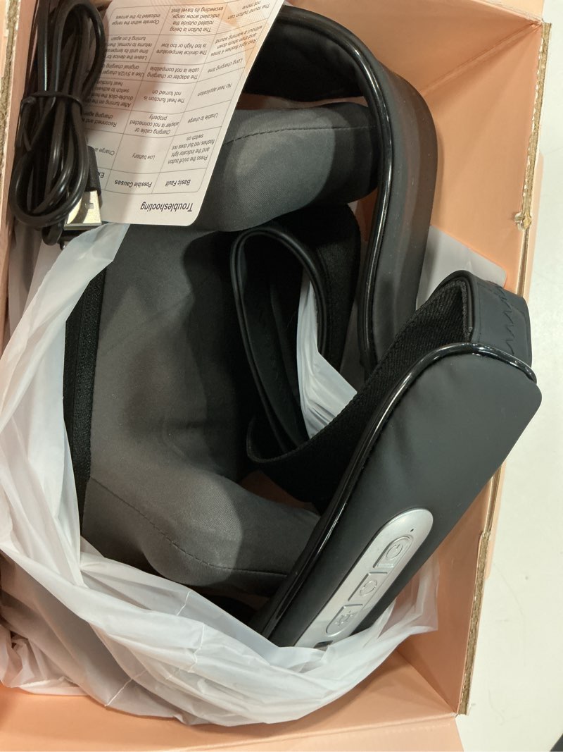 Condition photo showing Good Condition for KingPavonini Width Adjustable Neck Massager with 5 Heat Zone, Wireless 6D Shiatsu Shoulder Massager for Pain Relief Deep Tissue, Massager for Neck and Shoulder Pain, Gifts for Men Women Dad Mom