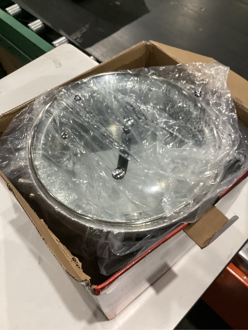 excelsteel 12 qt multifunction stainless steel pasta cooker with encapsulated base, vented glass lid